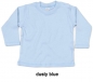 langarm shirt dusty blue