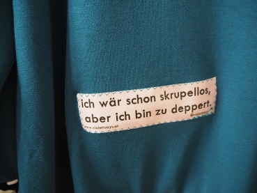Preview: langarm oberteil zitat