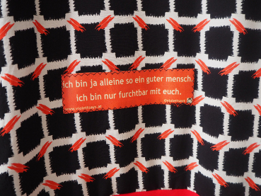 Preview: kurzarm oberteil zitat
