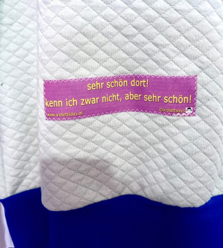 Preview: langarm oberteil zitat