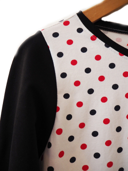 Preview: langarm oberteil stoff detail