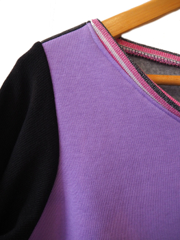 Preview: langarm oberteil stoff detail