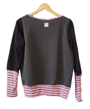 Preview: langarm oberteil rückseite